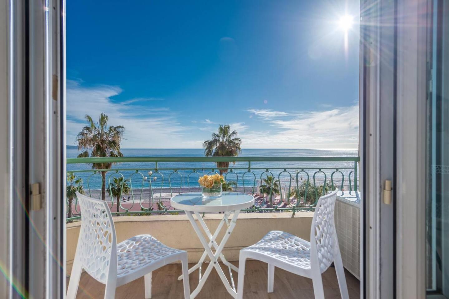 Modern Sea View Apartment On Promenade Des Anglais Nice Exteriér fotografie