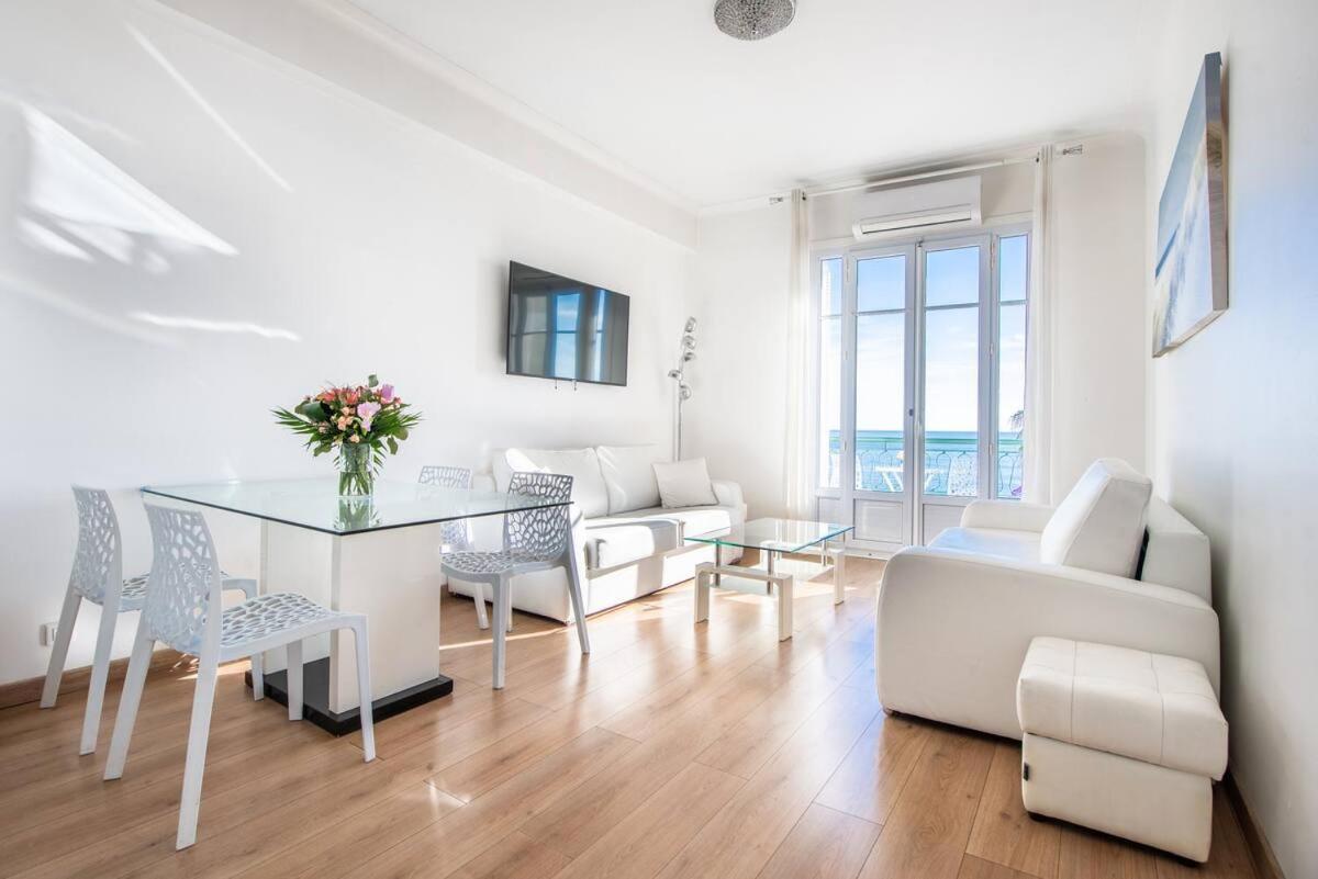 Modern Sea View Apartment On Promenade Des Anglais Nice Exteriér fotografie